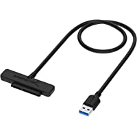 Sabrent Adaptador de Disco Duro USB 3.0 a SSD - 2-5 Pulgadas SATA I-II-III (EC-SSHD)
